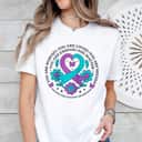 You Are Worthy Loved Needed Enough Ribbon Matter Suicide Prevention T-Shirt You Are Worthy Loved Needed Enough Ribbon Matter Suicide Prevention T-Shirt