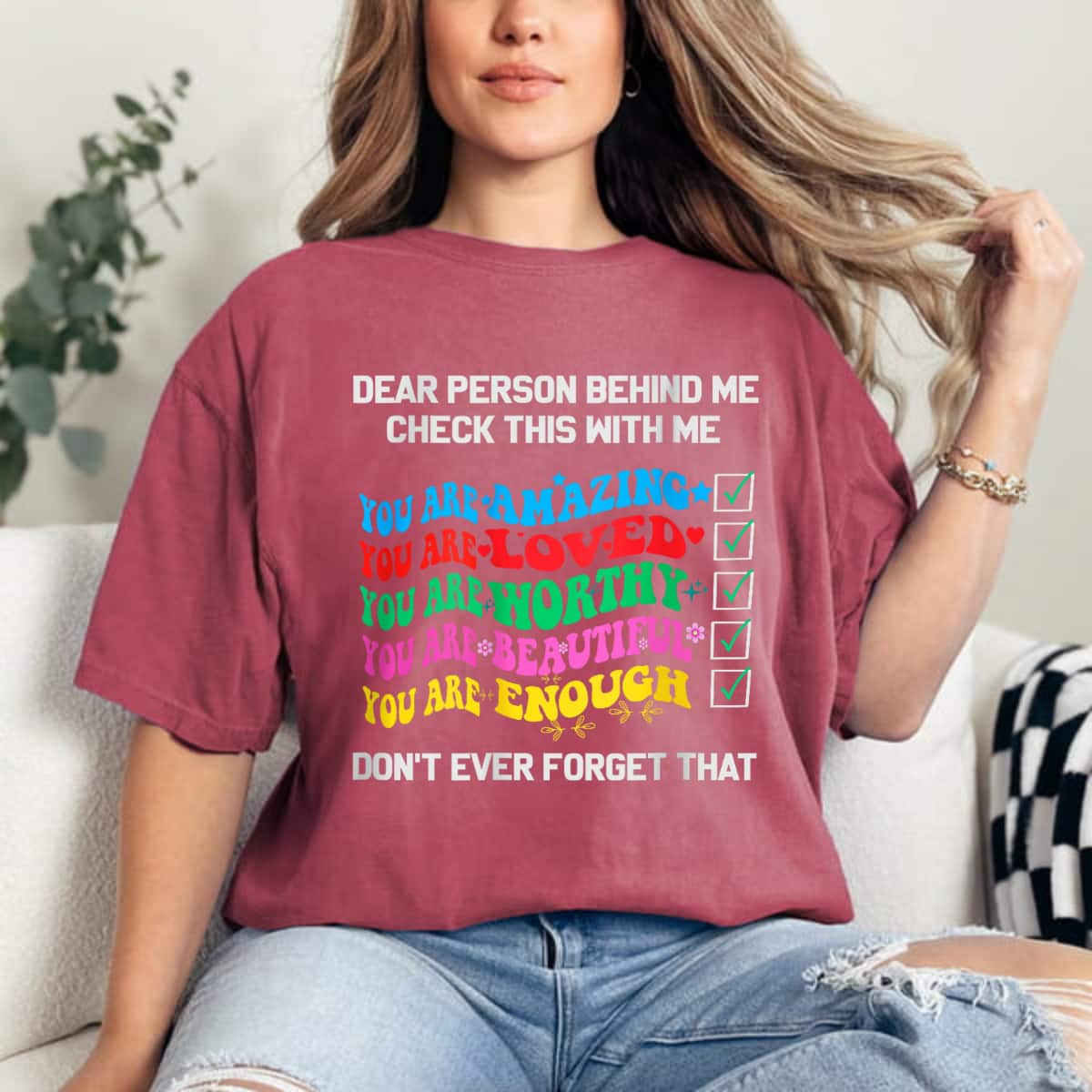 Colorful Art Style You Are Amazing You Are Beautiful T-Shirt Colorful Art Style You Are Amazing You Are Beautiful T-Shirt