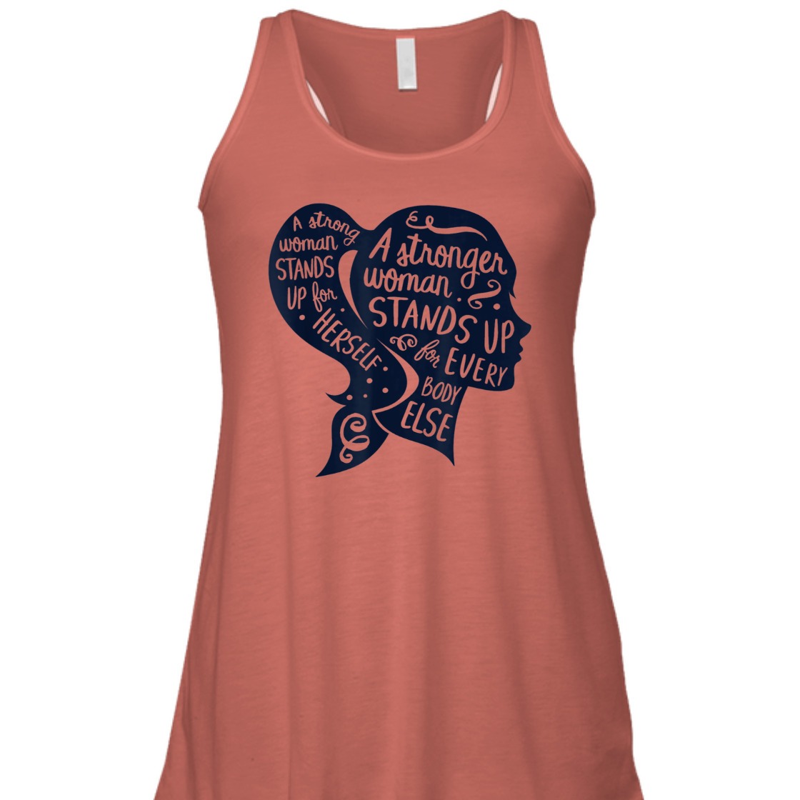 A Strong Woman Stands Up For Herself Feminism Women's Rights T-Shirt A Strong Woman Stands Up For Herself Feminism Women's Rights T-Shirt