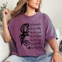Girl Messy You Are Worthy Loved Needed And Enough T-Shirt Girl Messy You Are Worthy Loved Needed And Enough T-Shirt