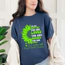 You Are Worthy Sunflower Mental Health Awareness T-Shirt
