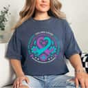 Empowered Women You Are Worthy Loved Needed Enough Matter Suicide Prevention T-Shirt