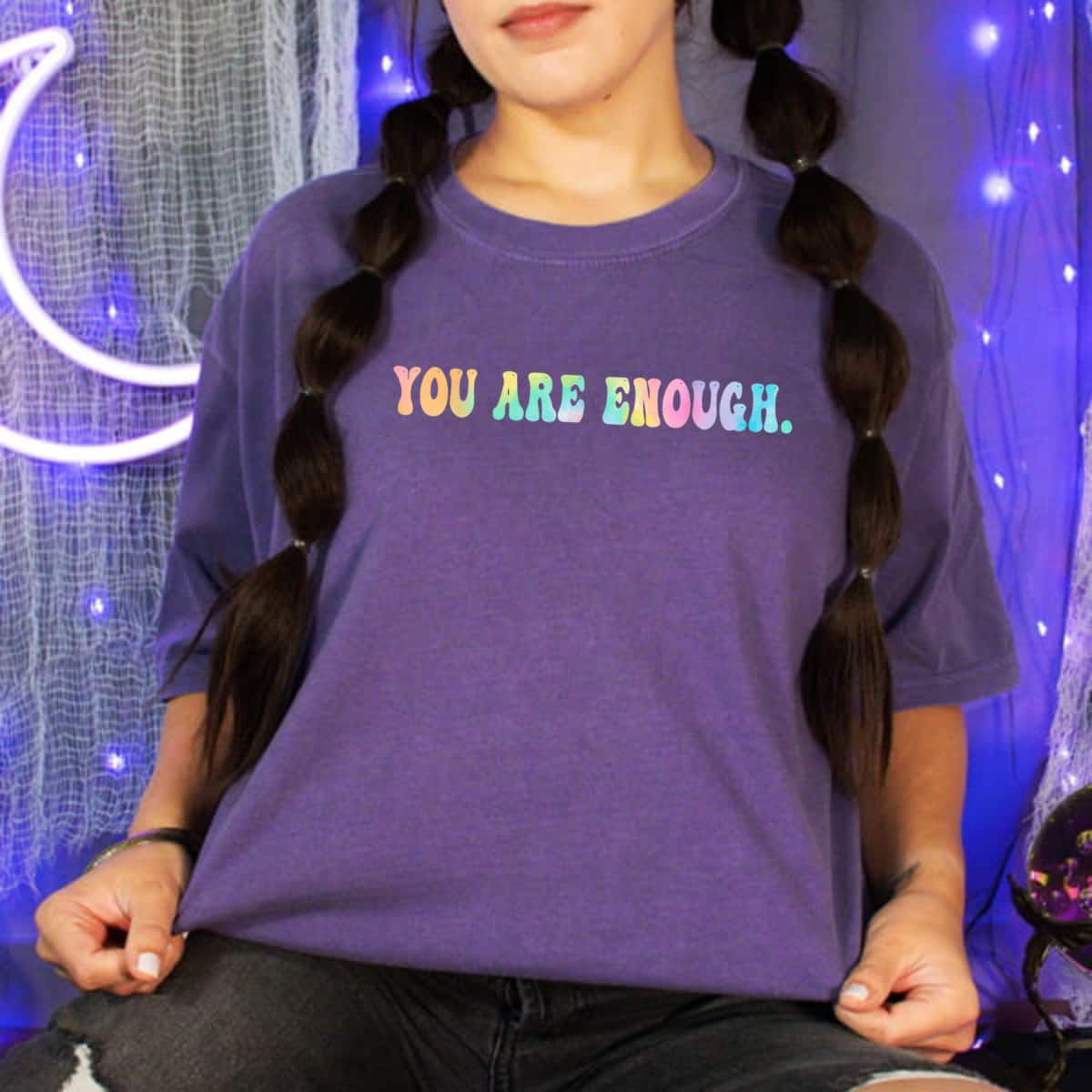 Awesome Quotes You Are Enough T-Shirt Awesome Quotes You Are Enough T-Shirt