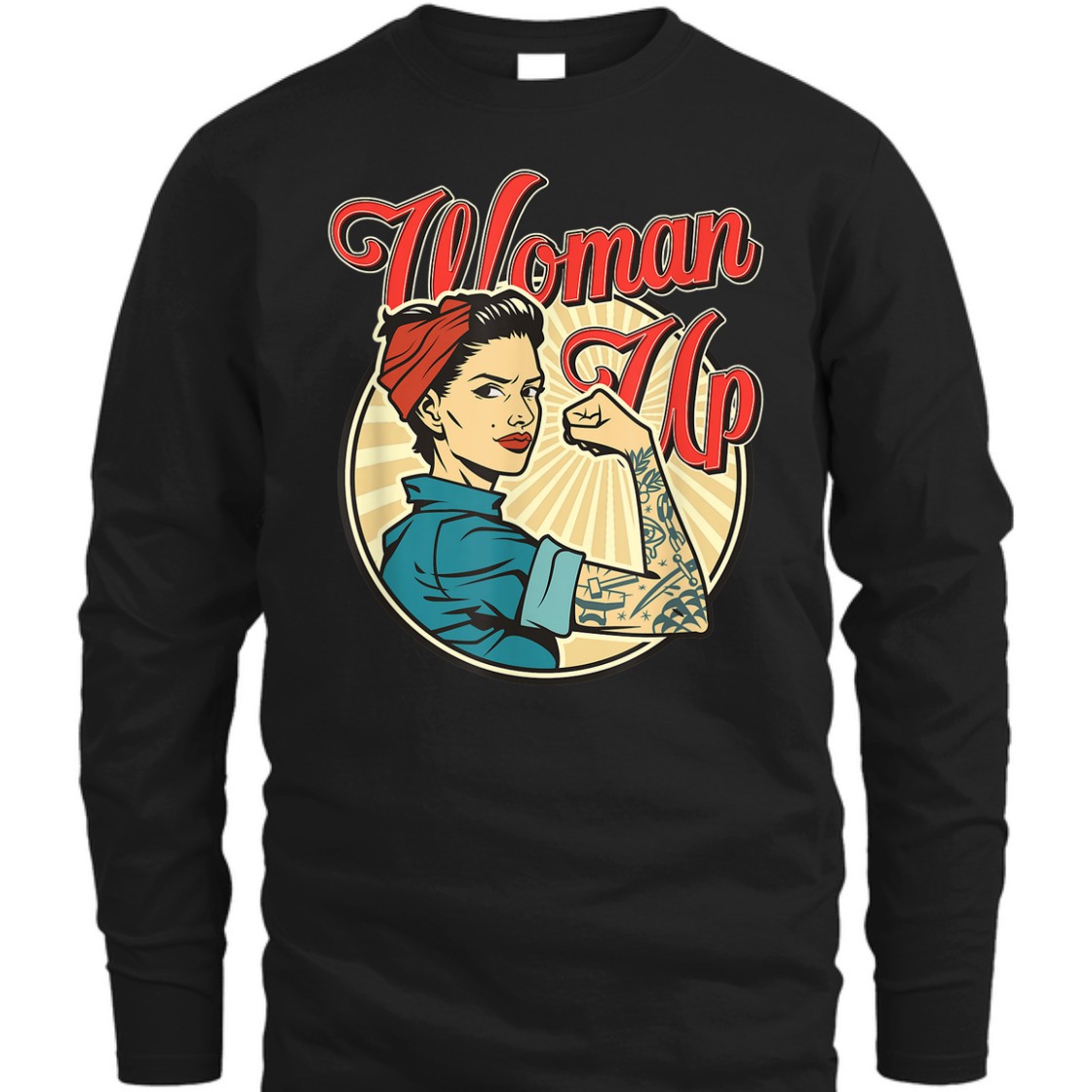 Strong Women Rosie The Riveter Female Feminist Empowerment T-Shirt