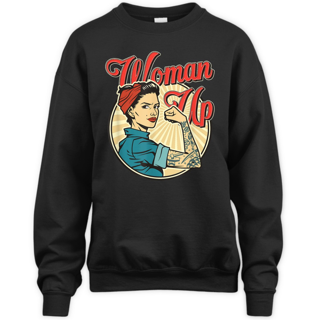 Strong Women Rosie The Riveter Female Feminist Empowerment T-Shirt