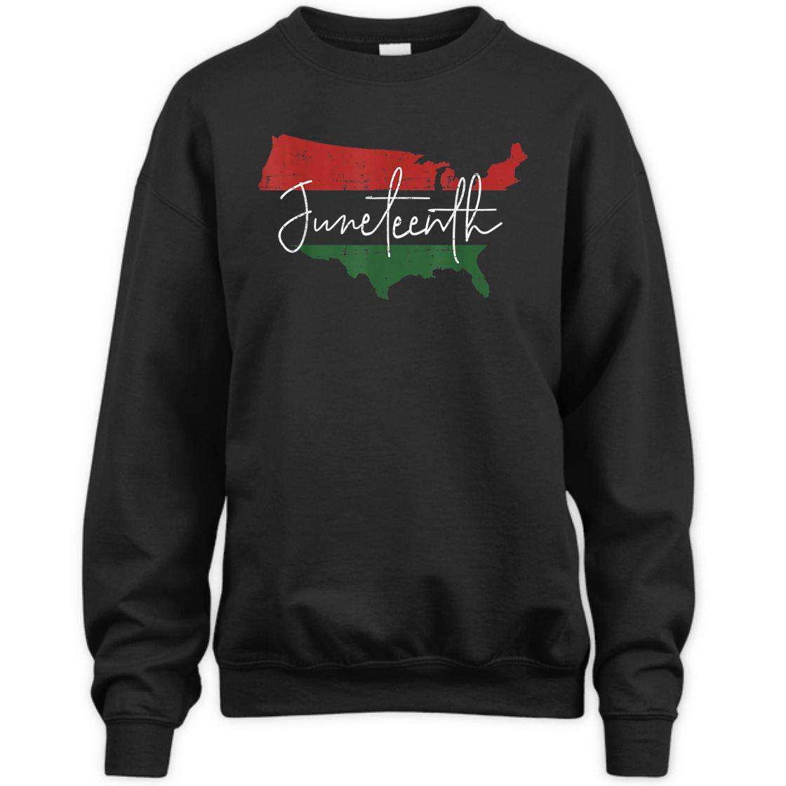 Strong Women American Map With Pan African Flag For Juneteenth Since 1865 T-Shirt Strong Women American Map With Pan African Flag For Juneteenth Since 1865 T-Shirt