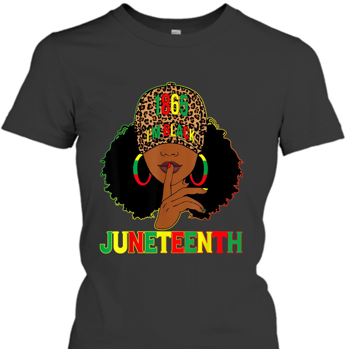 Strong Women 1865 Juneteenth Celebrate African American Freedom Day Women T-Shirt