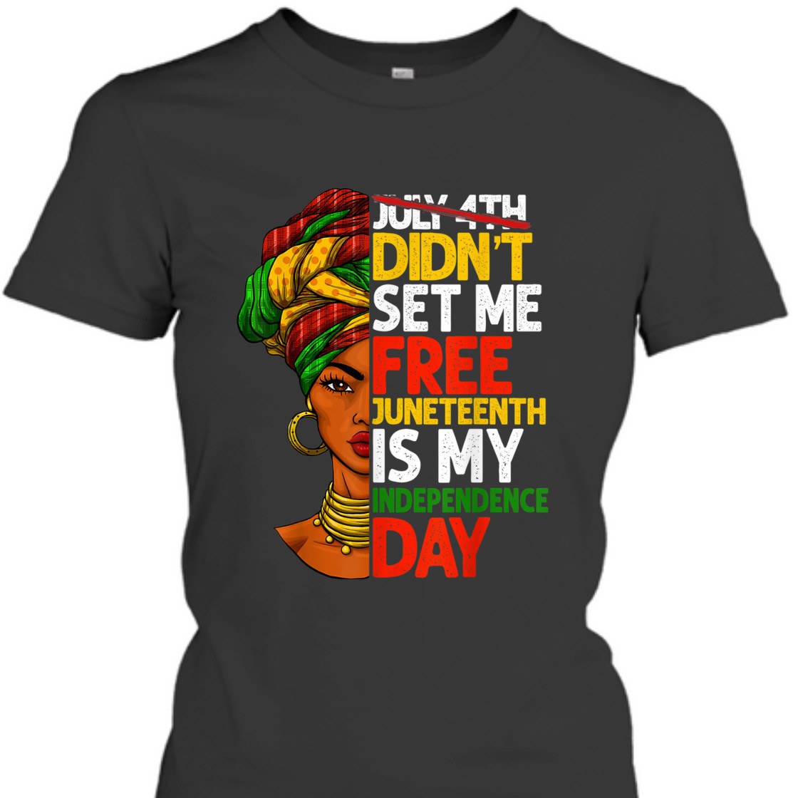 Strong Women Black Women Juneteenth Is My Independence Day T-Shirt Strong Women Black Women Juneteenth Is My Independence Day T-Shirt