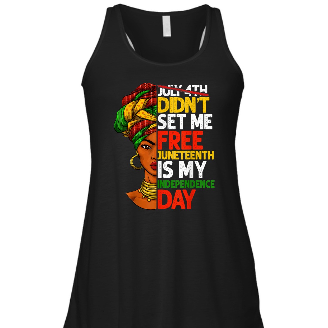 Strong Women Black Women Juneteenth Is My Independence Day T-Shirt