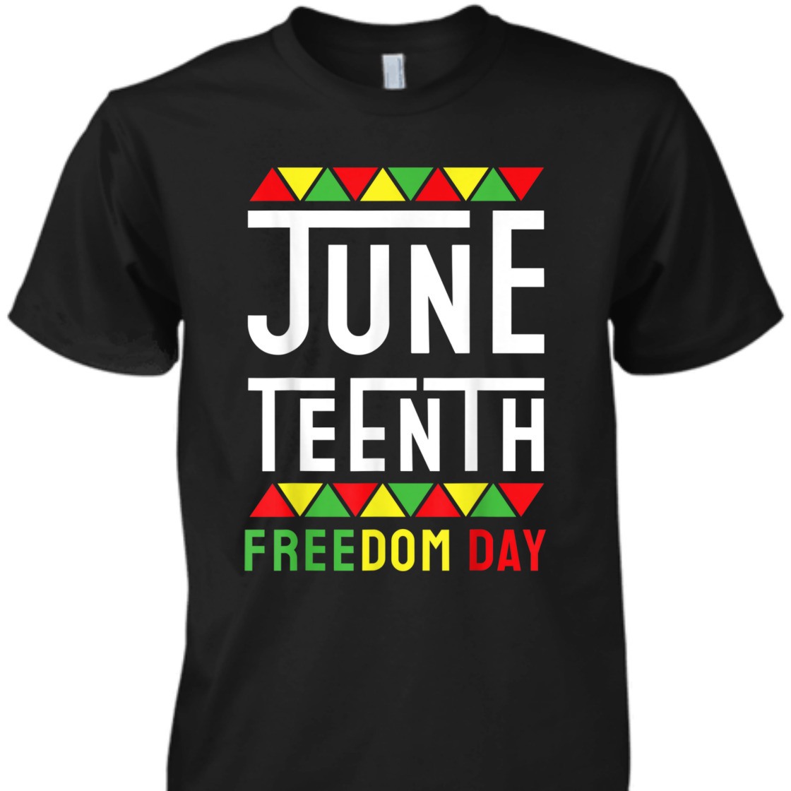 Strong Women Juneteenth 1865 Black History Afro American African Freedom T-Shirt