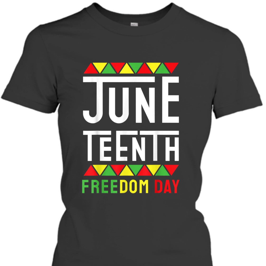 Strong Women Juneteenth 1865 Black History Afro American African Freedom T-Shirt