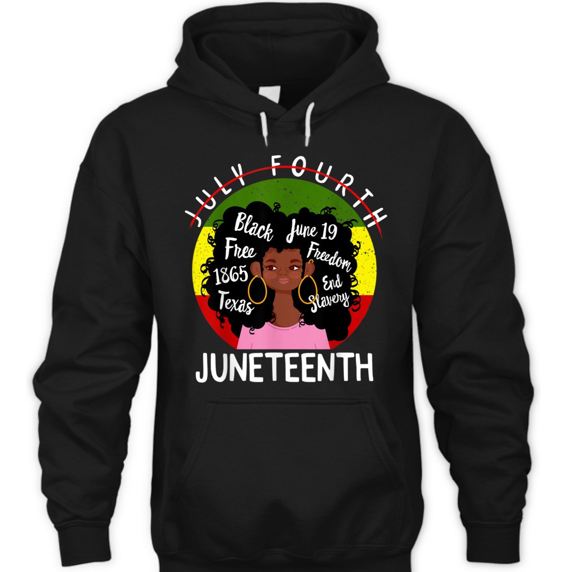 Strong Women Juneteenth Flag BLM Afro Women June 19 1865 African American T-Shirt Strong Women Juneteenth Flag BLM Afro Women June 19 1865 African American T-Shirt