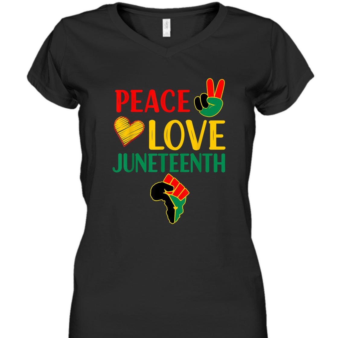 Strong Women Peace Love Juneteenth Black Pride Freedom Independence Day T-Shirt Strong Women Peace Love Juneteenth Black Pride Freedom Independence Day T-Shirt