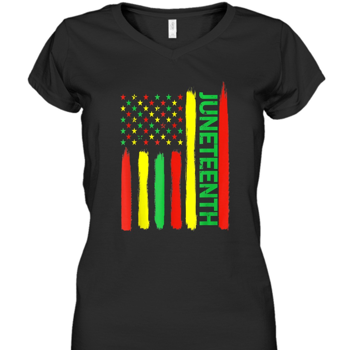 Strong Women Juneteenth In Flag For Black History Day Black History T-Shirt