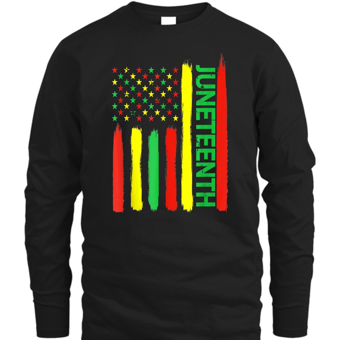 Strong Women Juneteenth In Flag For Black History Day Black History T-Shirt