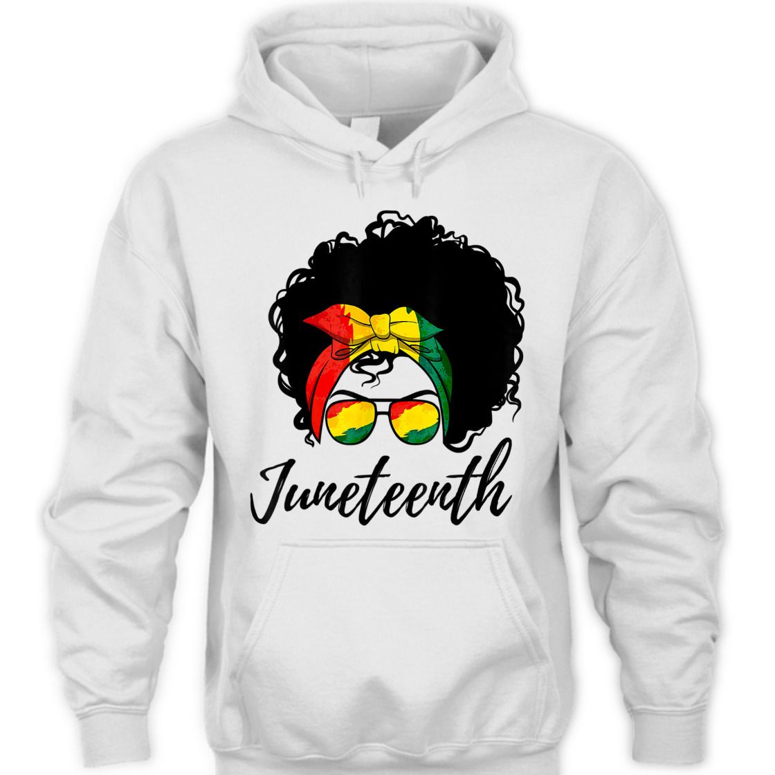 Strong Women Afro Woman Black Queen African American Melanin Juneteenth T-Shirt