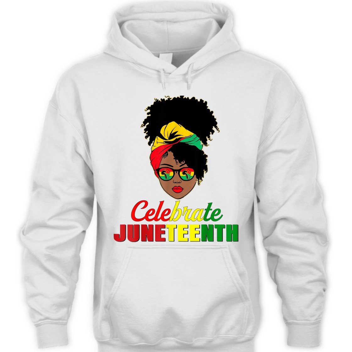 Strong Women Celebrate Juneteenth Messy Bun Black Women Melanin Pride T-Shirt Strong Women Celebrate Juneteenth Messy Bun Black Women Melanin Pride T-Shirt