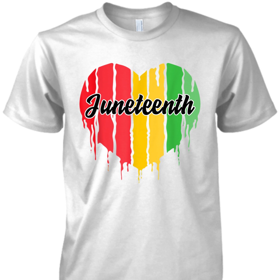 Strong Women Juneteenth Heart Black History T-Shirt