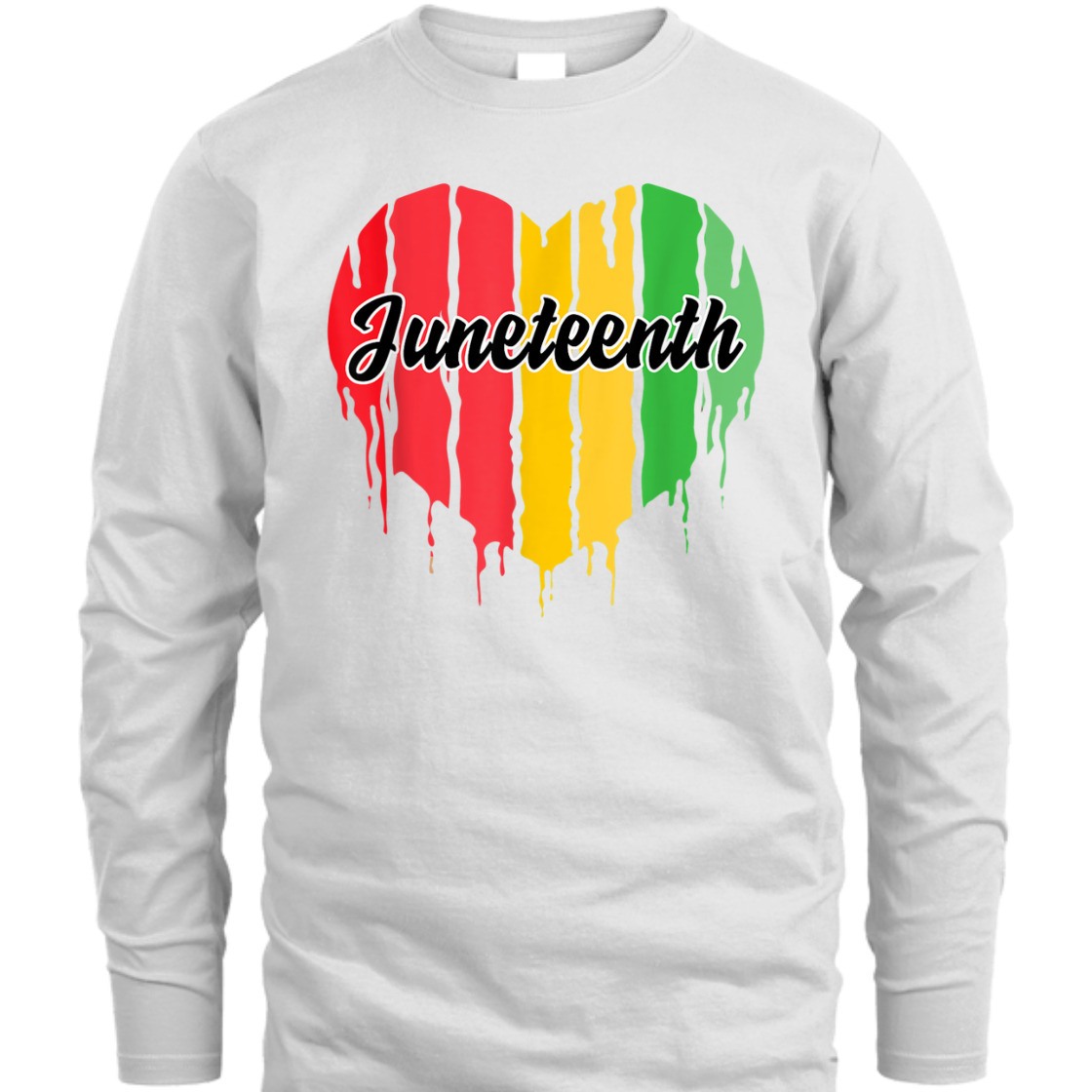 Strong Women Juneteenth Heart Black History T-Shirt