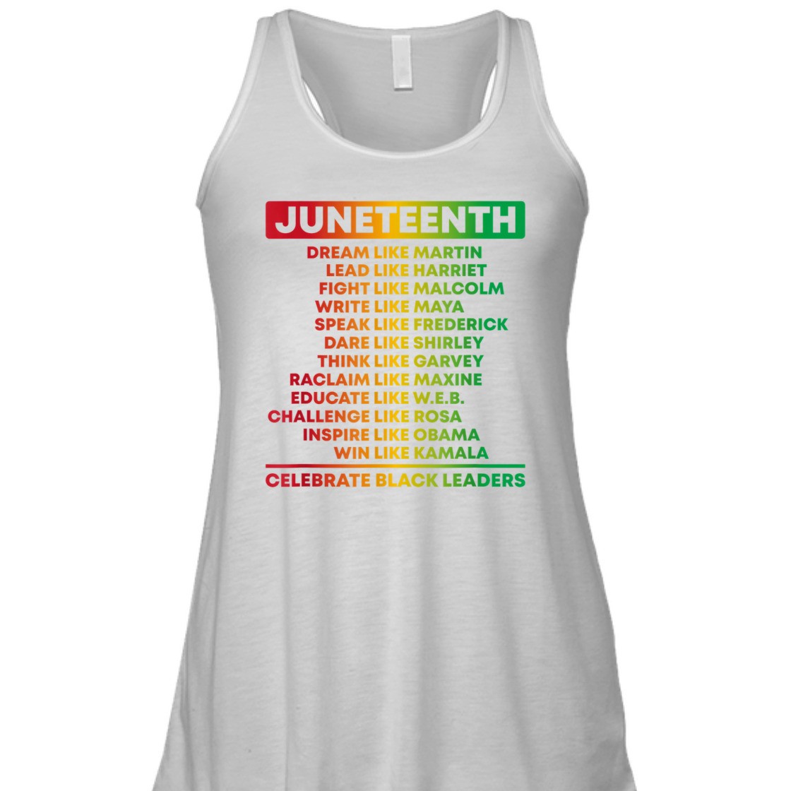 Strong Women Juneteenth Celebrate Black Leaders African American History T-Shirt