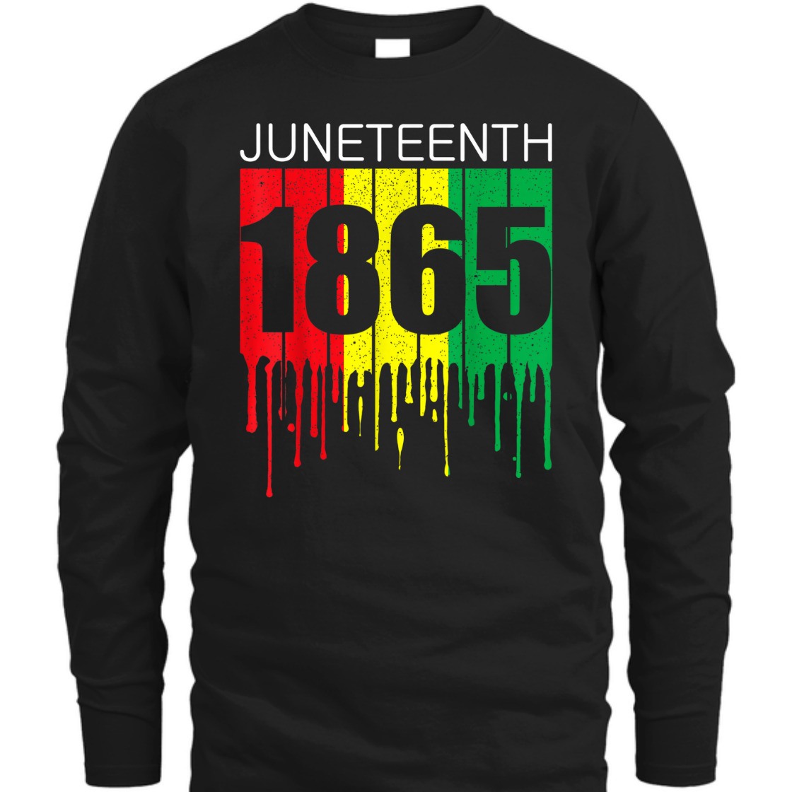 Strong Women Juneteenth Black African American Flag Freedom Vintage T-Shirt