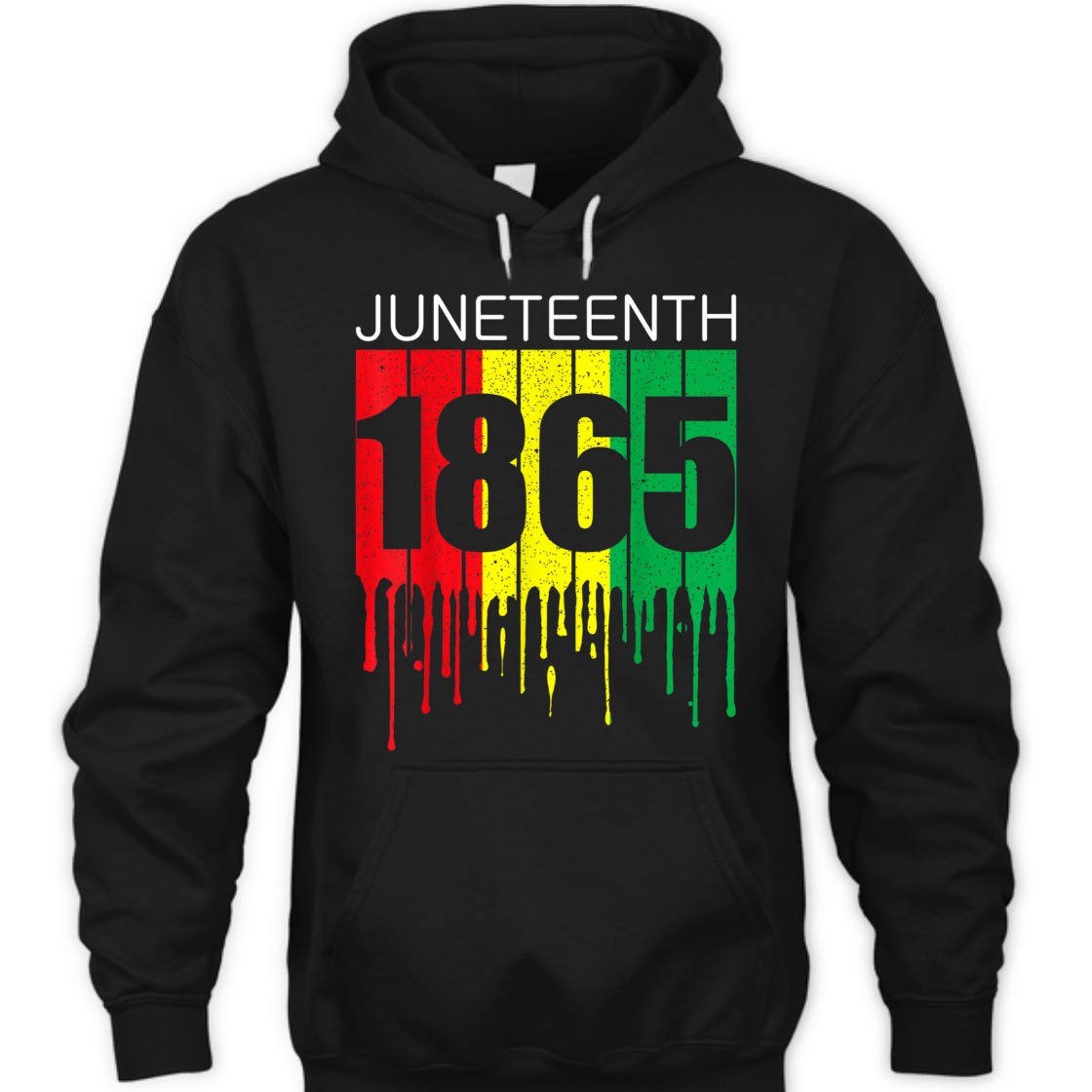 Strong Women Juneteenth Black African American Flag Freedom Vintage T-Shirt