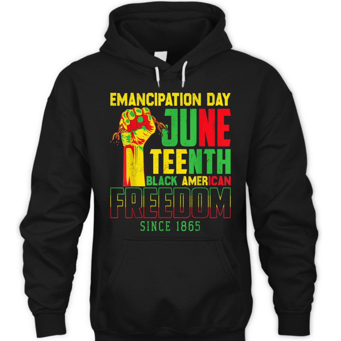 Strong Women Emancipation Day Juneteenth Black American Freedom Since 1865 T-Shirt