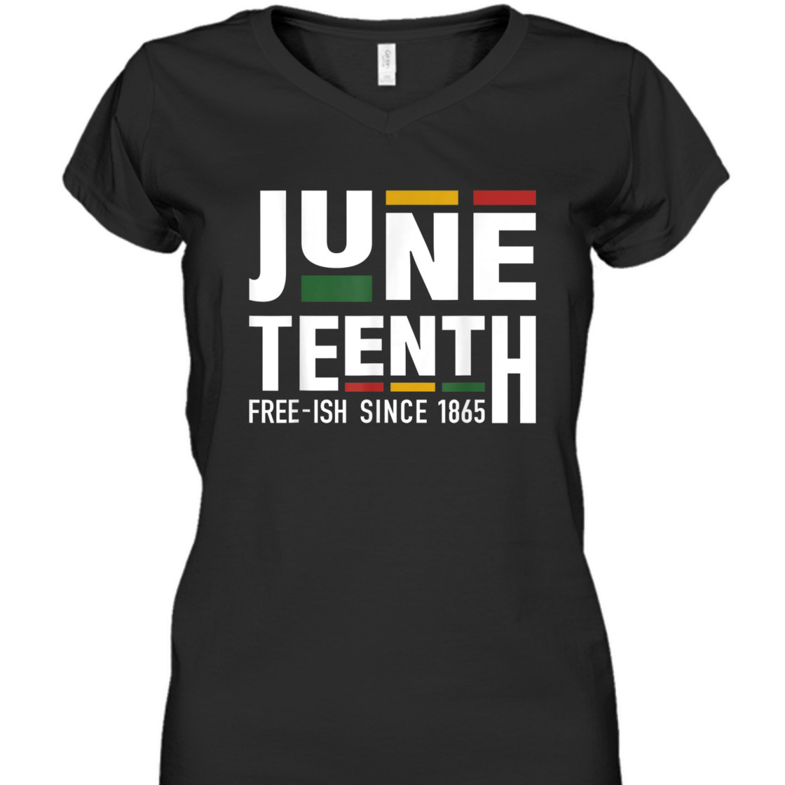 Strong Women Juneteenth Freeish Since 1865 For Black African Freedom T-Shirt