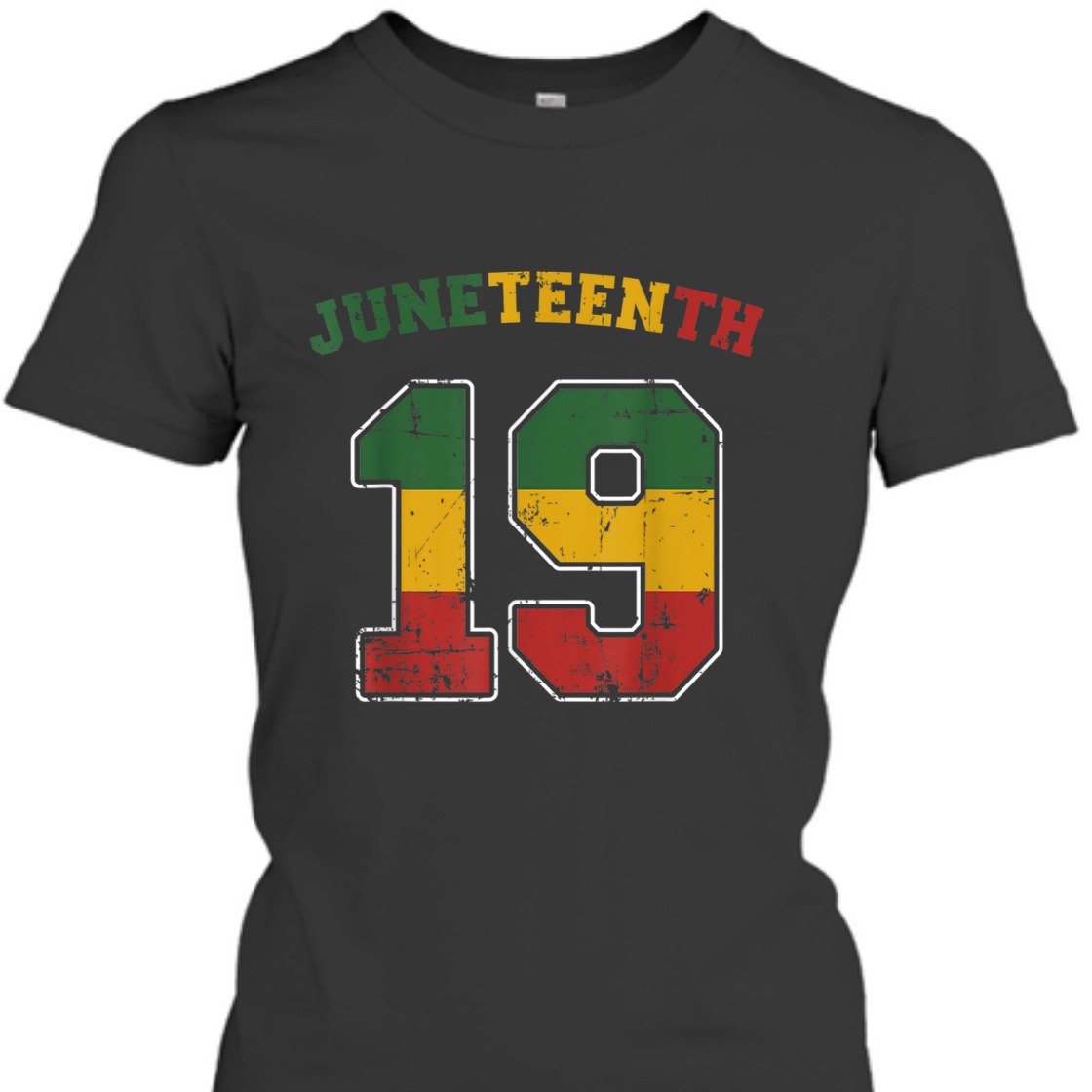 Strong Women Juneteenth 19 For African Independence And Freedom 1865 T-Shirt