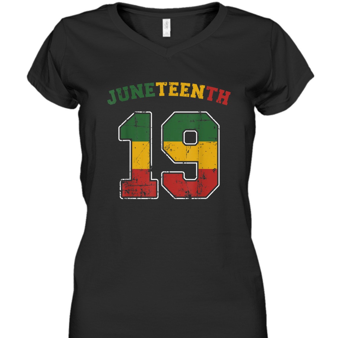 Strong Women Juneteenth 19 For African Independence And Freedom 1865 T-Shirt