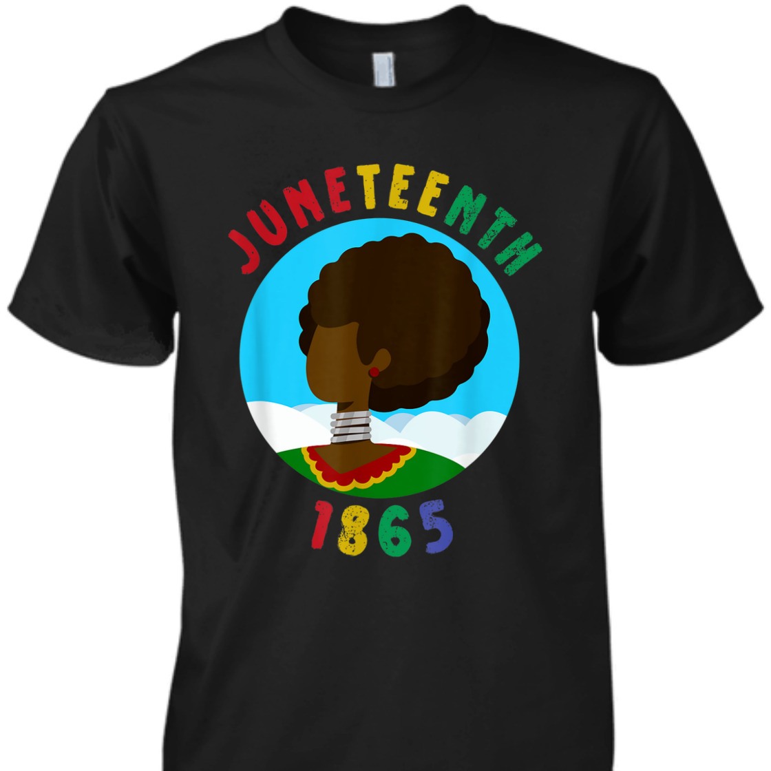Strong Women Melanin Ancestors And 1865 Black History - Juneteenth T-Shirt