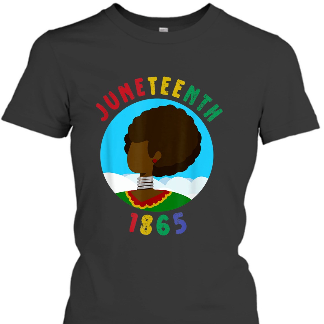 Strong Women Melanin Ancestors And 1865 Black History - Juneteenth T-Shirt