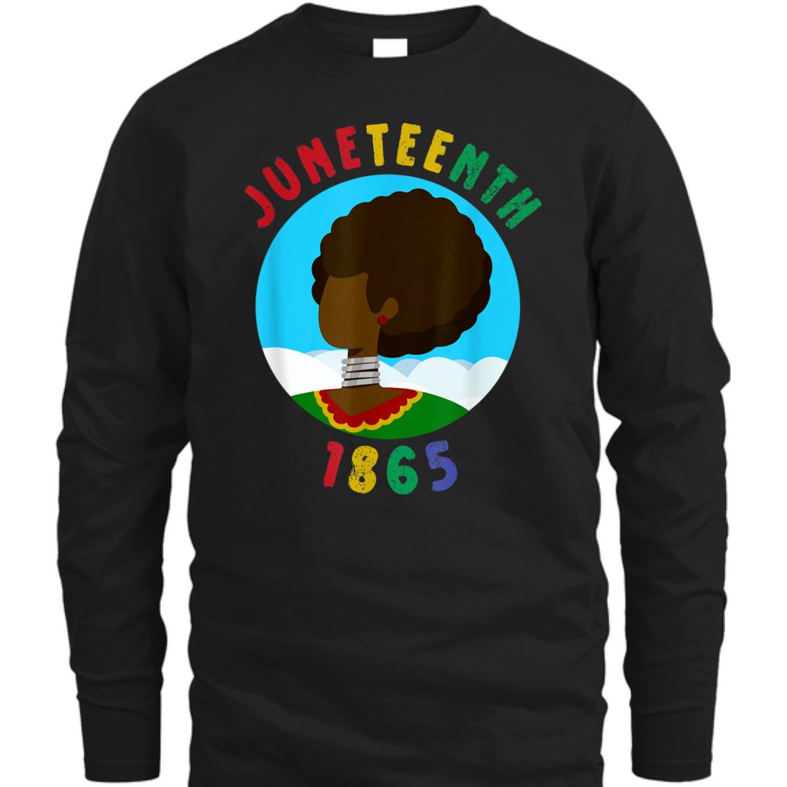 Strong Women Melanin Ancestors And 1865 Black History - Juneteenth T-Shirt