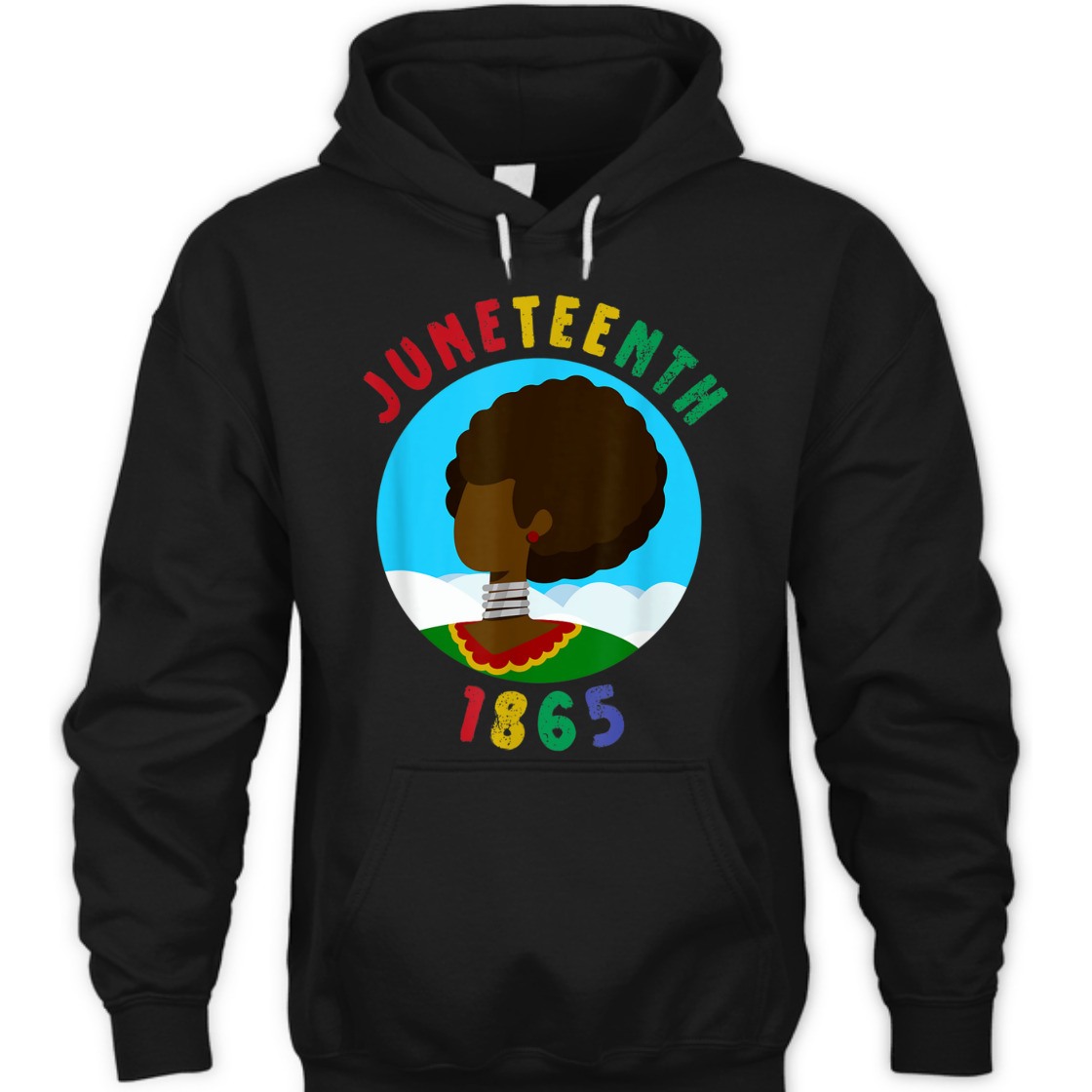 Strong Women Melanin Ancestors And 1865 Black History - Juneteenth T-Shirt