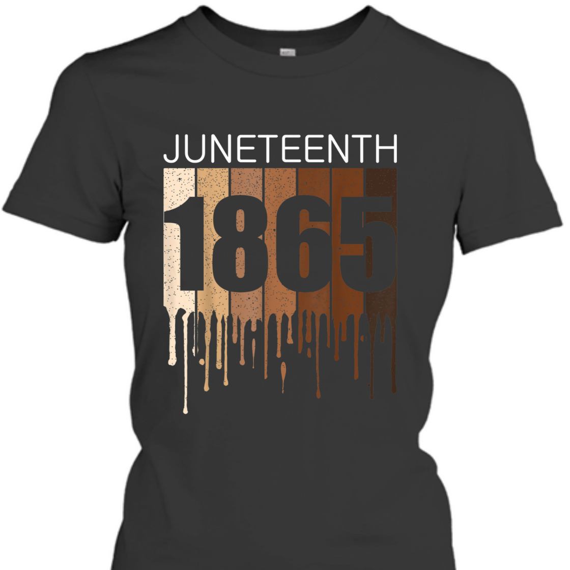 Strong Women Juneteenth June 19th 1865 Freedom Day African American T-Shirt