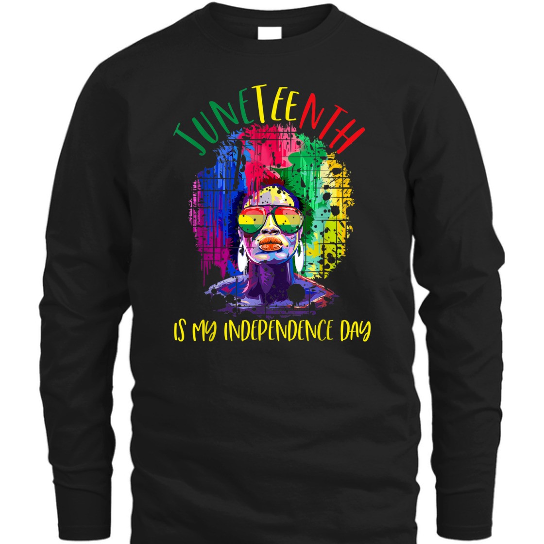 Strong Women Juneteenth Freedom Day African American June 19th 1865 T-Shirt