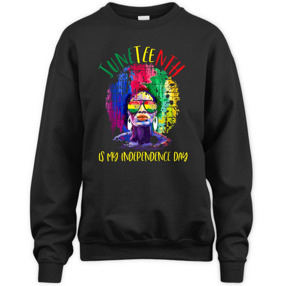 Strong Women Juneteenth Freedom Day African American June 19th 1865 T-Shirt