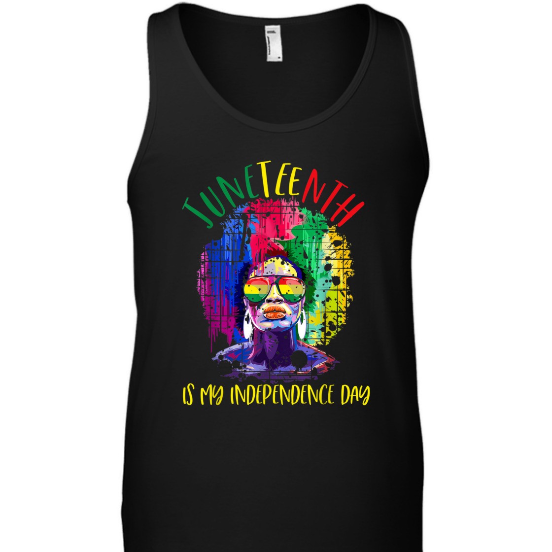 Strong Women Juneteenth Freedom Day African American June 19th 1865 T-Shirt