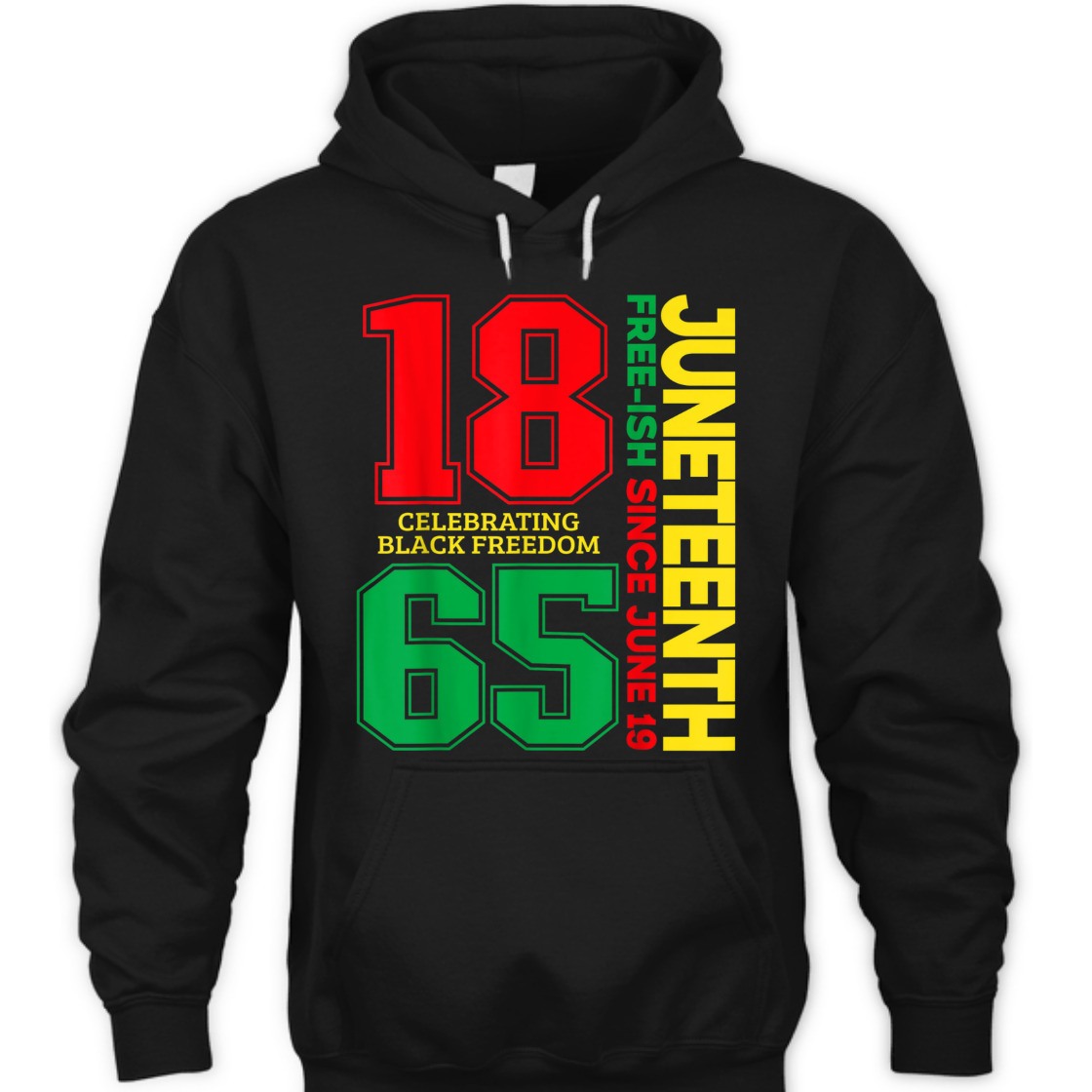 Strong Women Juneteenth Free-ish Since 1865 Celebrating Black Freedom T-Shirt