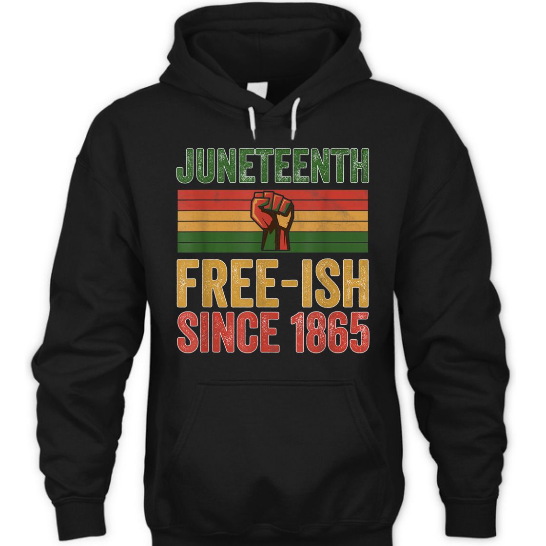 Strong Women Juneteenth Free-ish Since 1865 Day Independence Black Pride T-Shirt