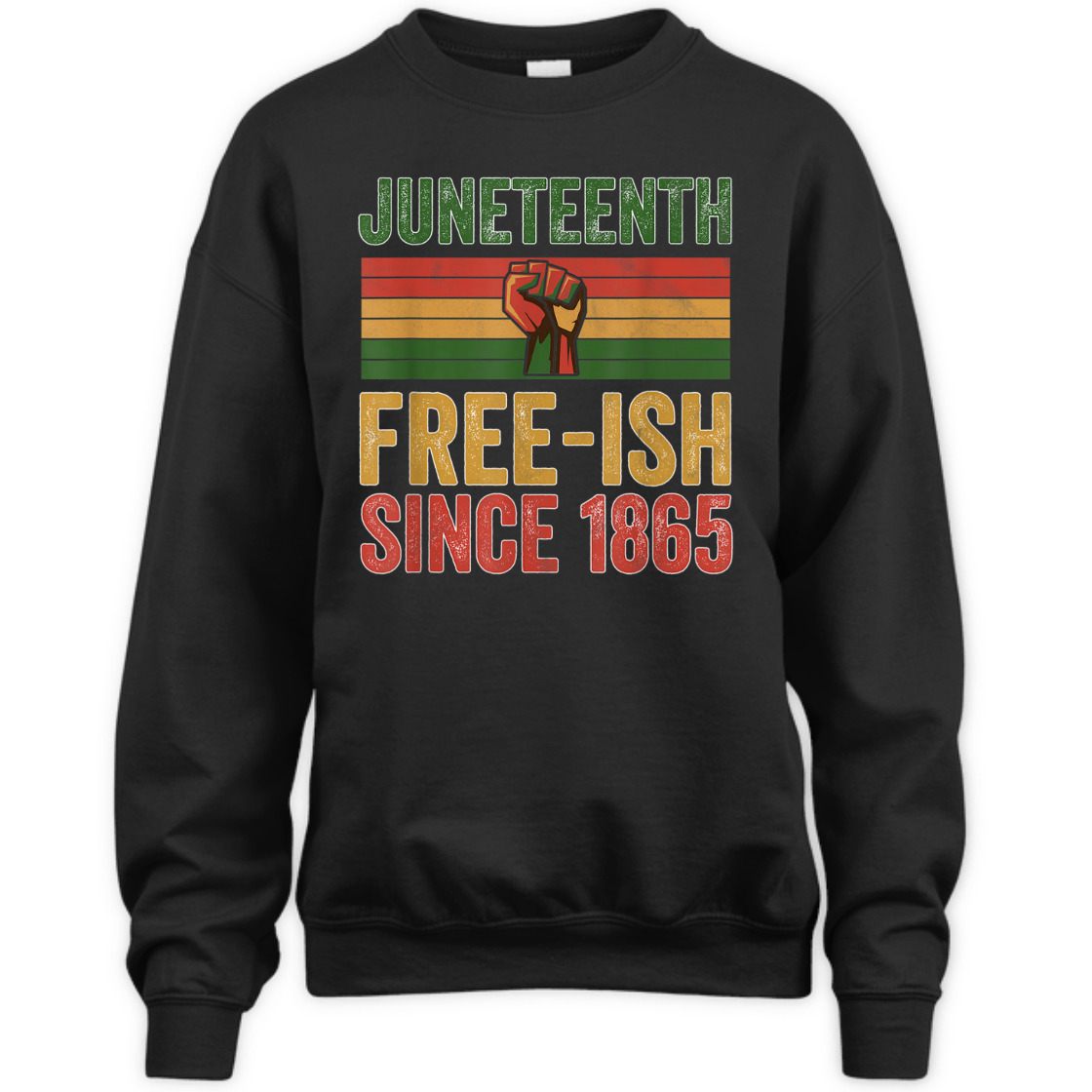 Strong Women Juneteenth Free-ish Since 1865 Day Independence Black Pride T-Shirt