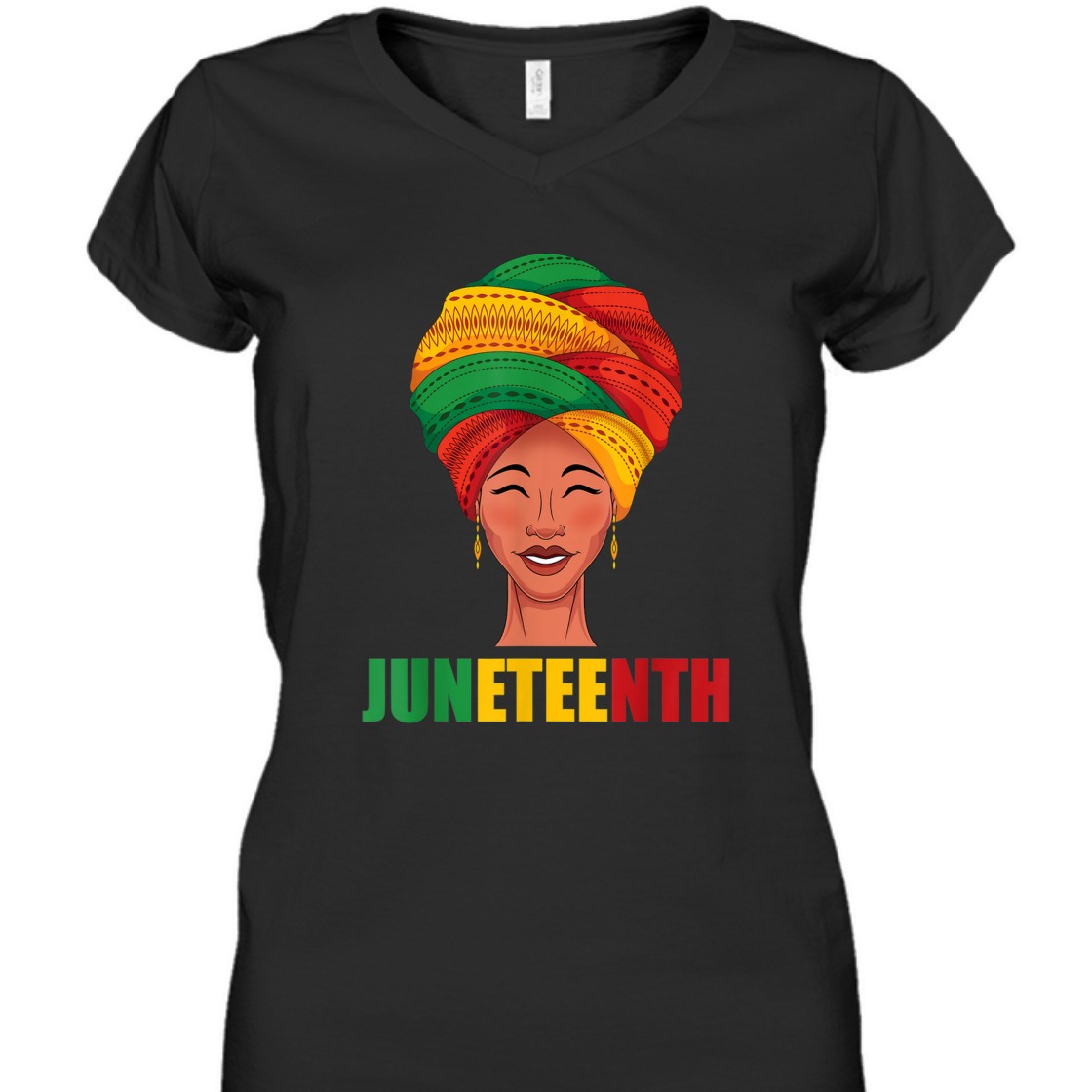Strong Women Black Women American African Freedom Juneteenth T-Shirt