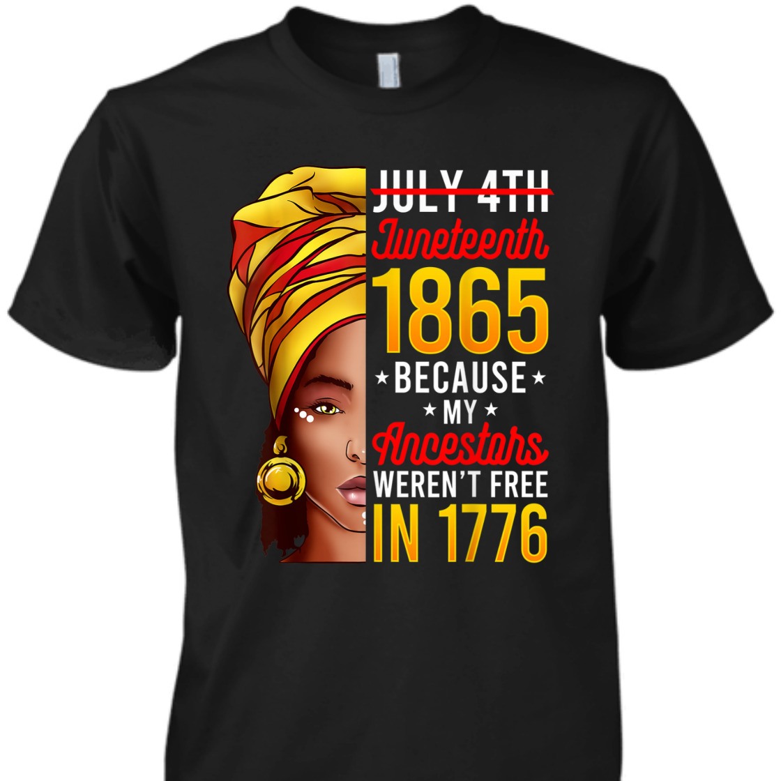 Strong Women Juneteenth Women Juneteenth African American T-Shirt