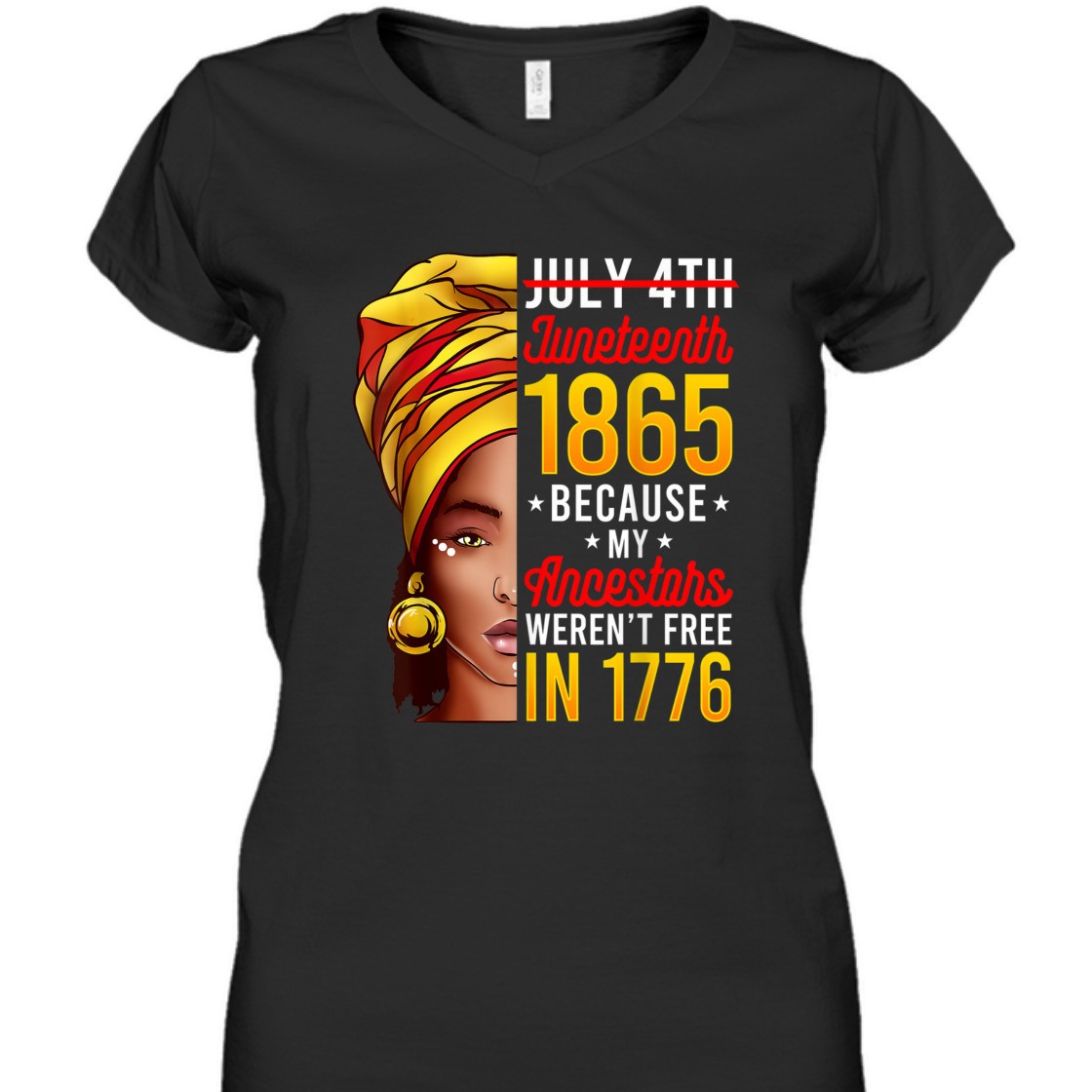 Strong Women Juneteenth Women Juneteenth African American T-Shirt