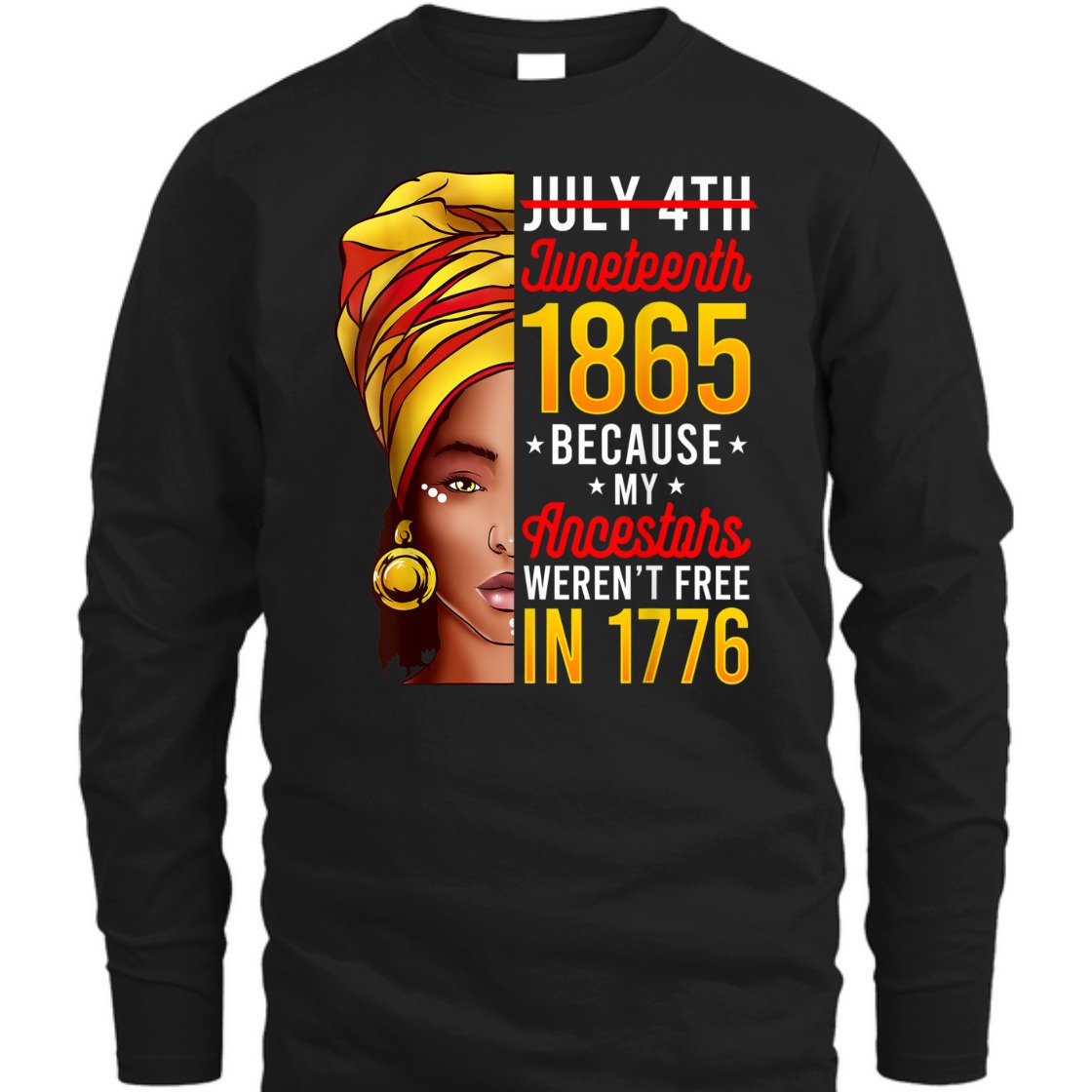 Strong Women Juneteenth Women Juneteenth African American T-Shirt