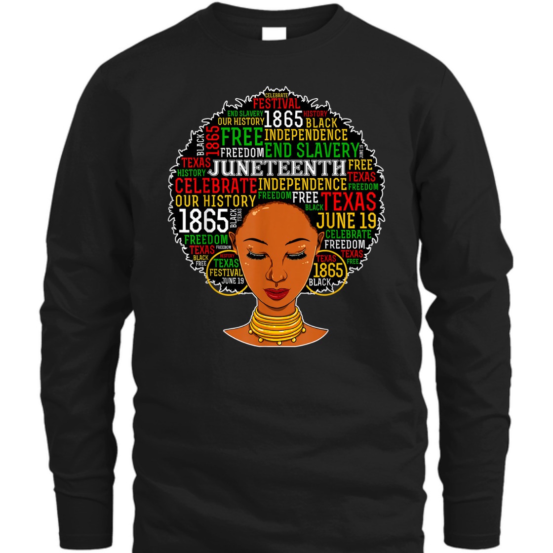 Strong Women Juneteenth Melanin Black Women T-Shirt