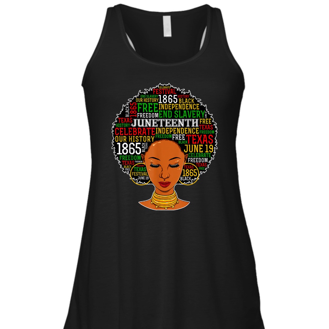 Strong Women Juneteenth Melanin Black Women T-Shirt