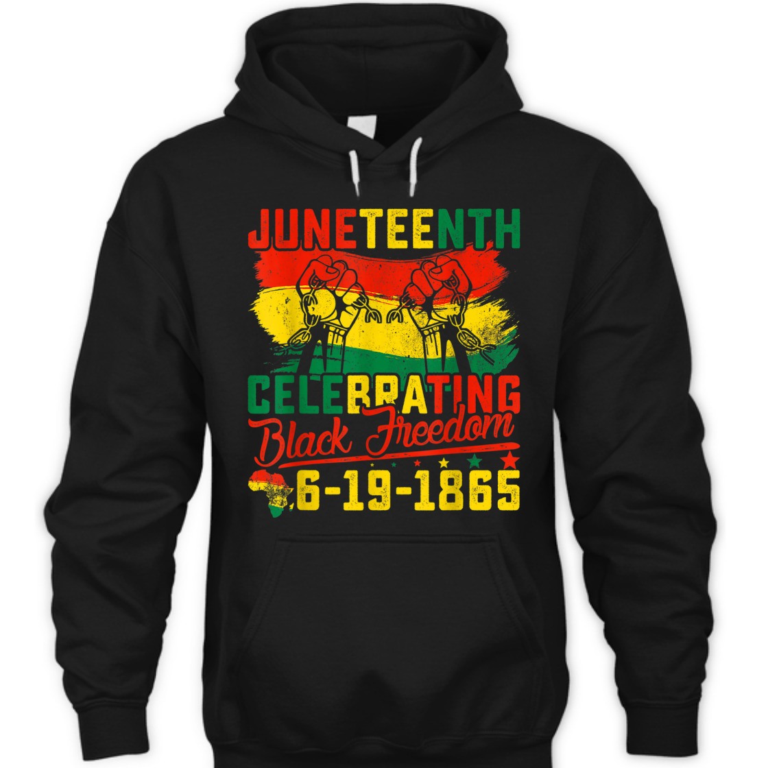 Strong Women Juneteenth Celebrating Black Freedom 1865 African American T-Shirt