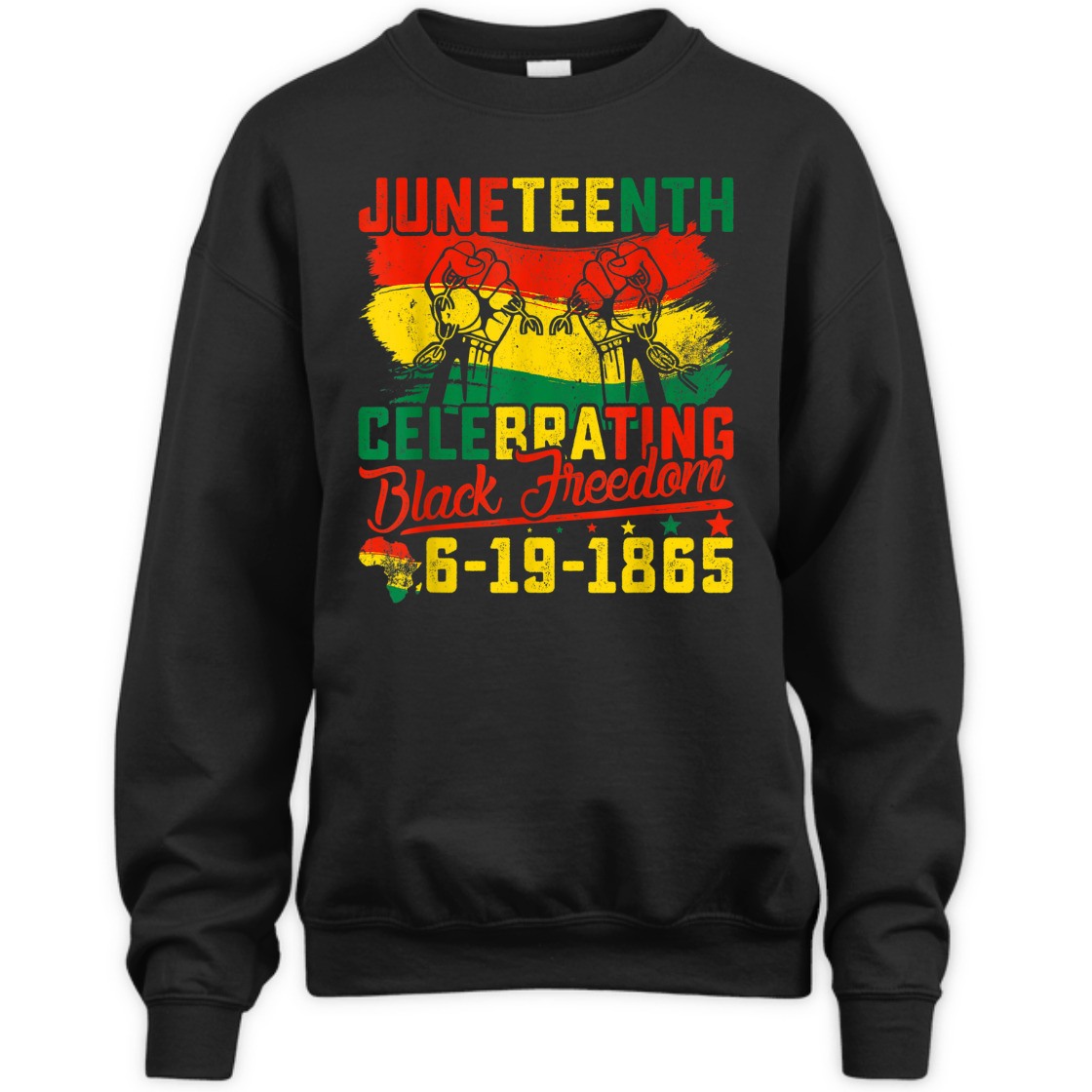 Strong Women Juneteenth Celebrating Black Freedom 1865 African American T-Shirt