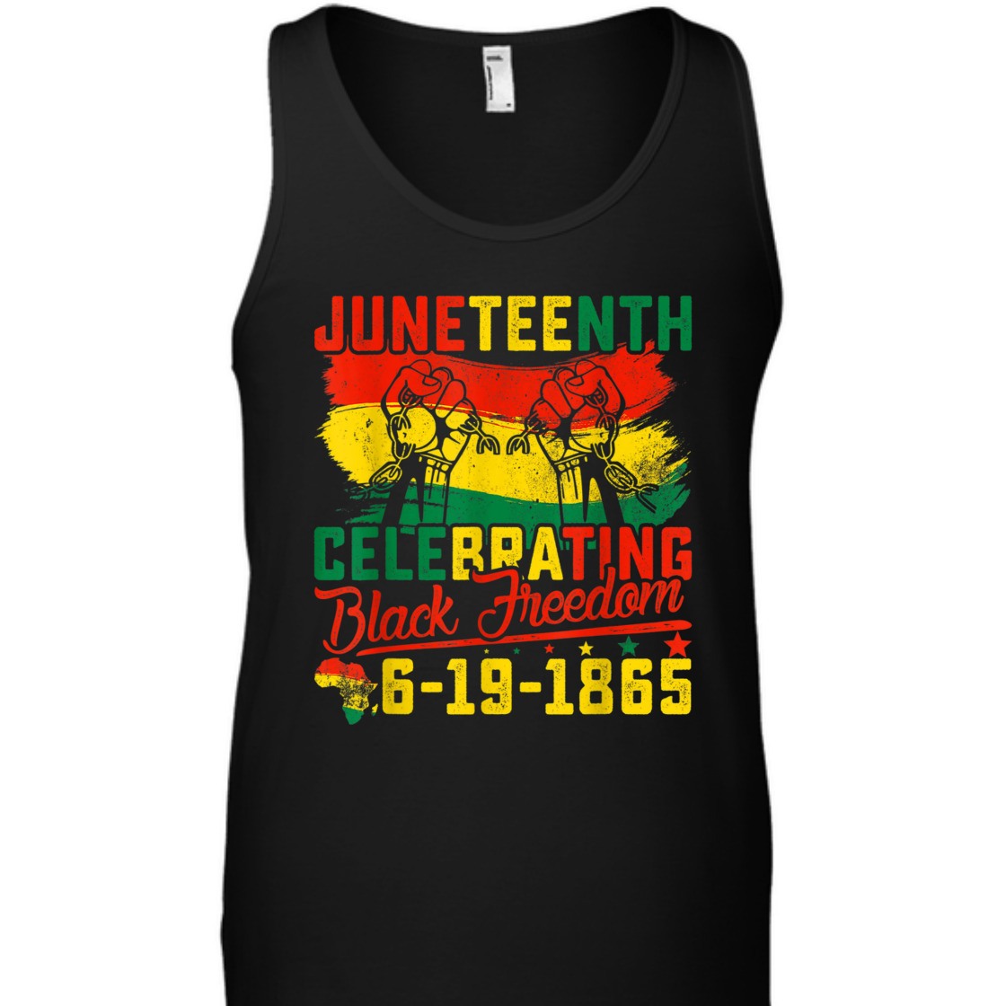 Strong Women Juneteenth Celebrating Black Freedom 1865 African American T-Shirt
